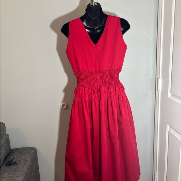 ANTONIO MELANI Red Midi Dress - Picture 7 of 13